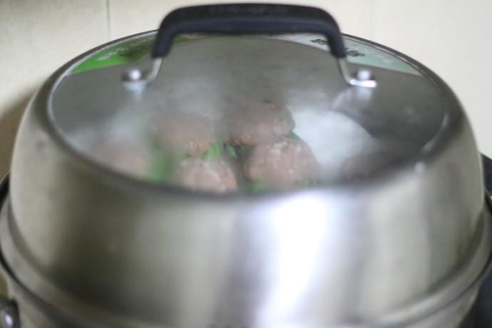 肉酿豇豆步骤9