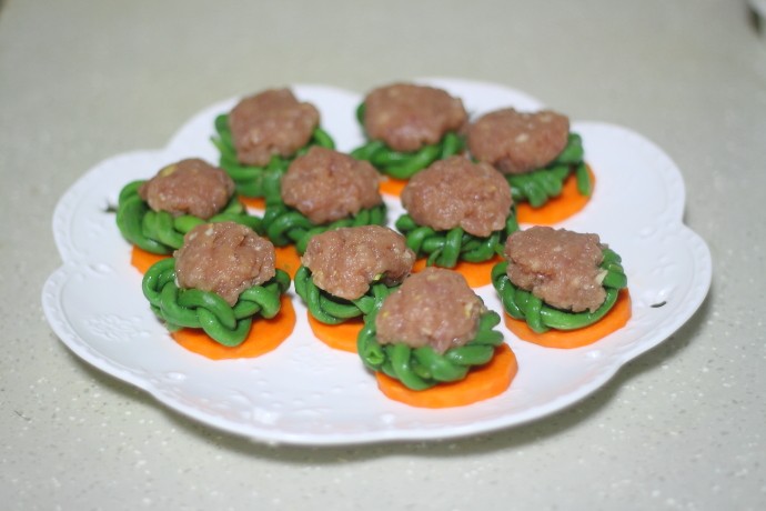 肉酿豇豆步骤7