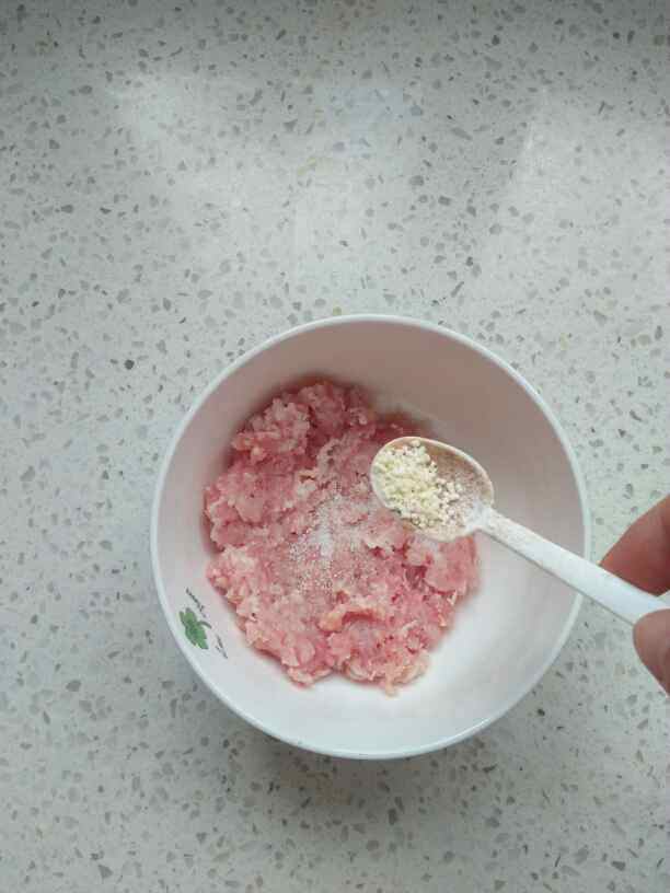 肉末蒸蛋步骤2