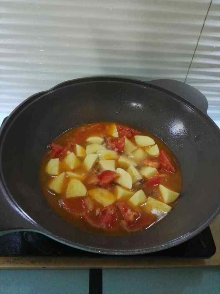 土豆炒西红柿步骤10