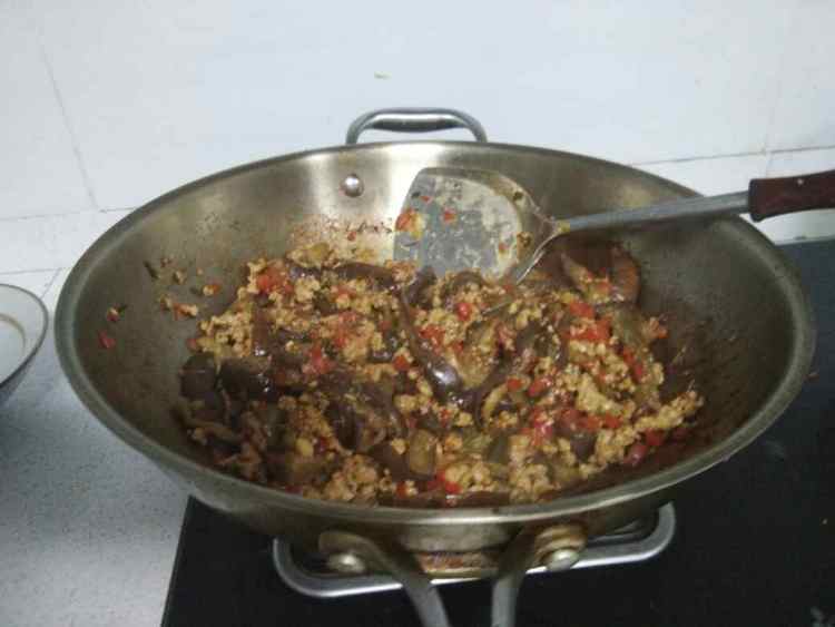 肉末茄子步骤9