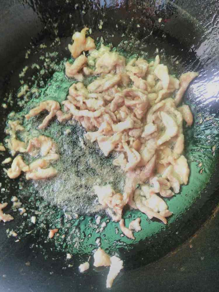 肉炒莴笋步骤7