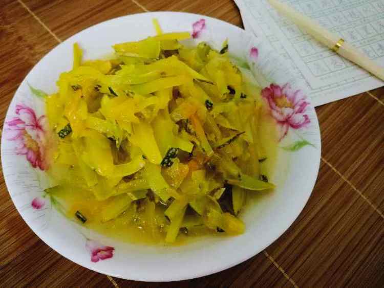 炒嫩南瓜步骤6