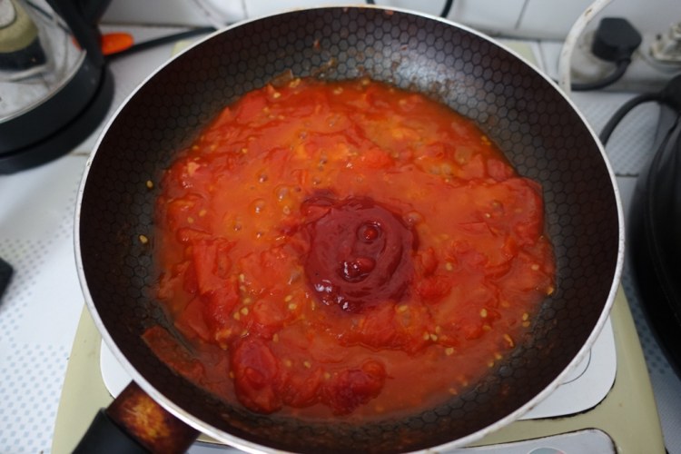 茄汁香肠意面步骤8