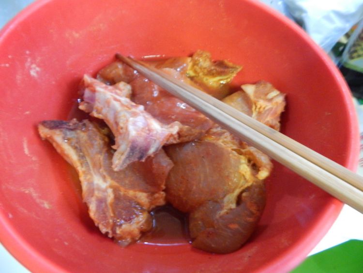 蜜汁烧大排步骤4