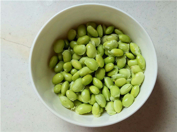 冬瓜烧毛豆步骤2