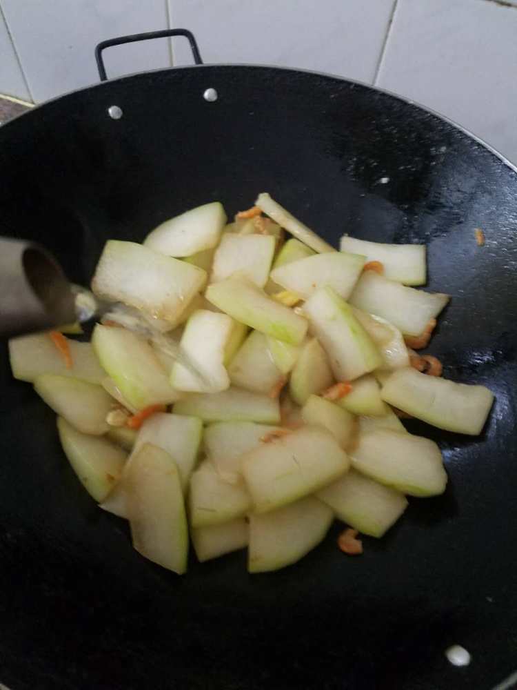 虾米冬瓜步骤4