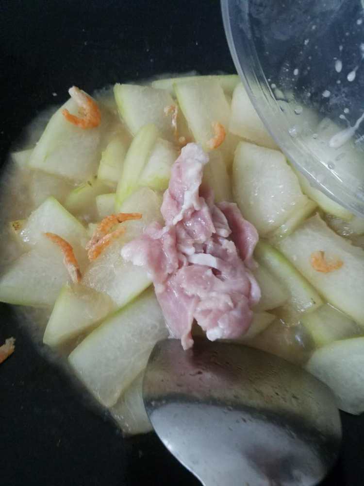 虾米冬瓜步骤7
