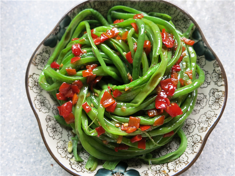 手撕豇豆步骤13