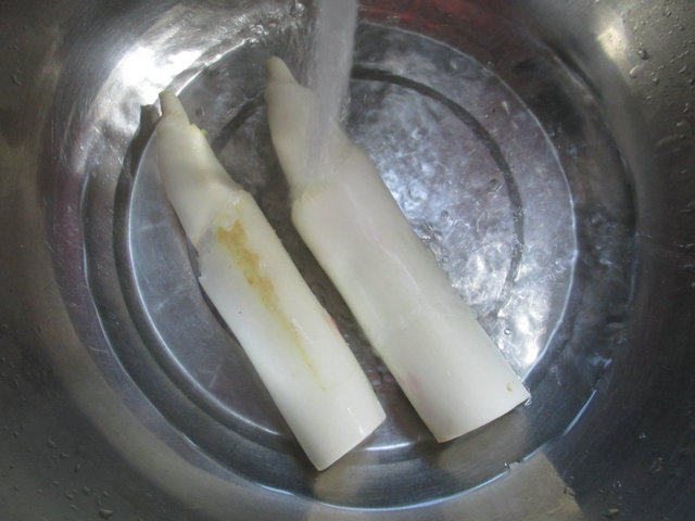 茭白烧冬瓜步骤2