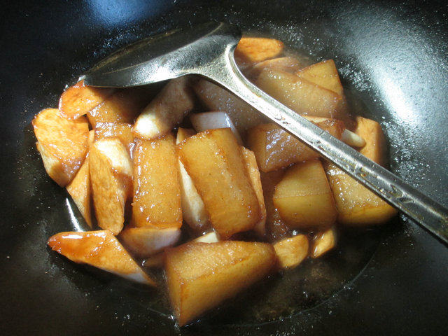 茭白烧冬瓜步骤10
