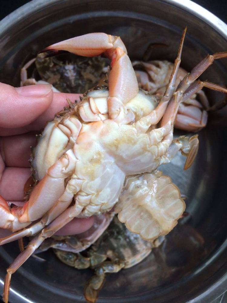 香辣花盖蟹步骤2
