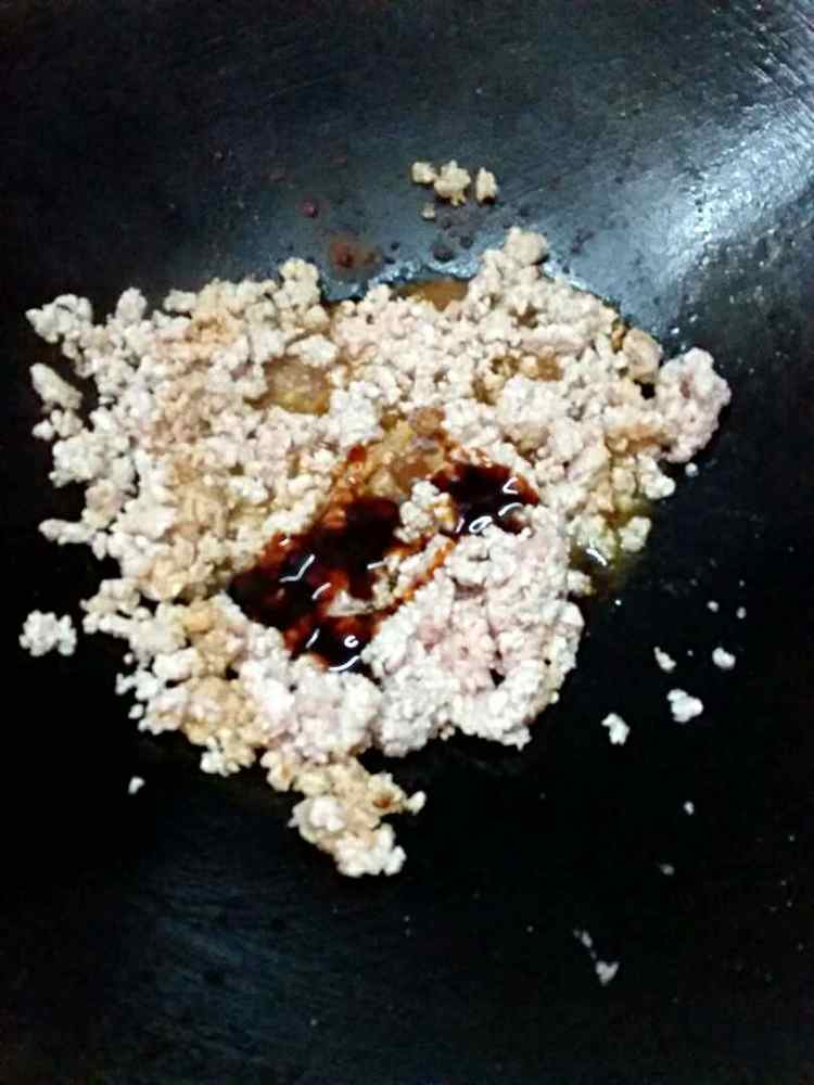 肉末白豆腐步骤3