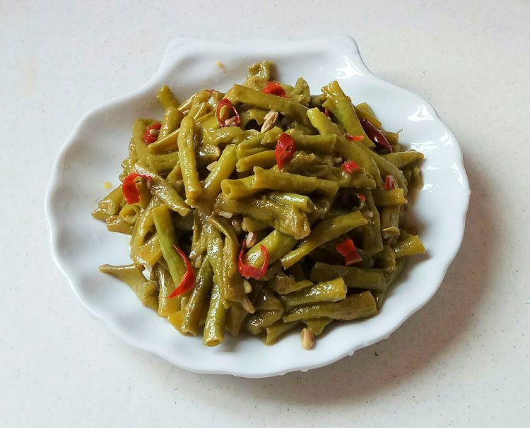 糖醋豇豆步骤8