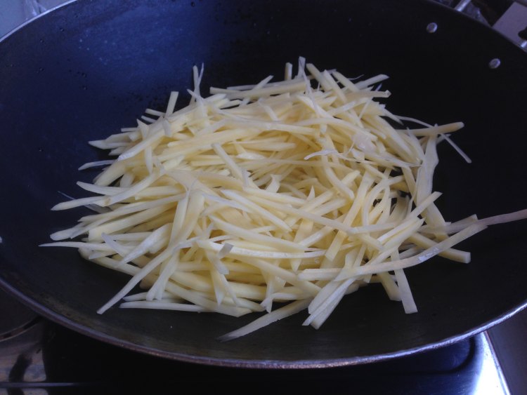 肉丝炒土豆丝步骤4