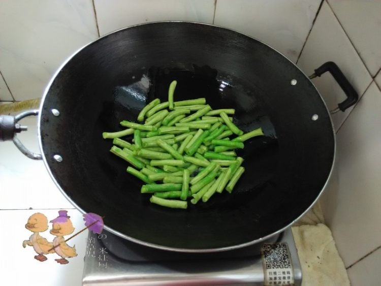 香椒煸豇豆步骤4