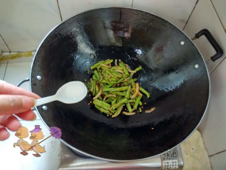 香椒煸豇豆步骤11