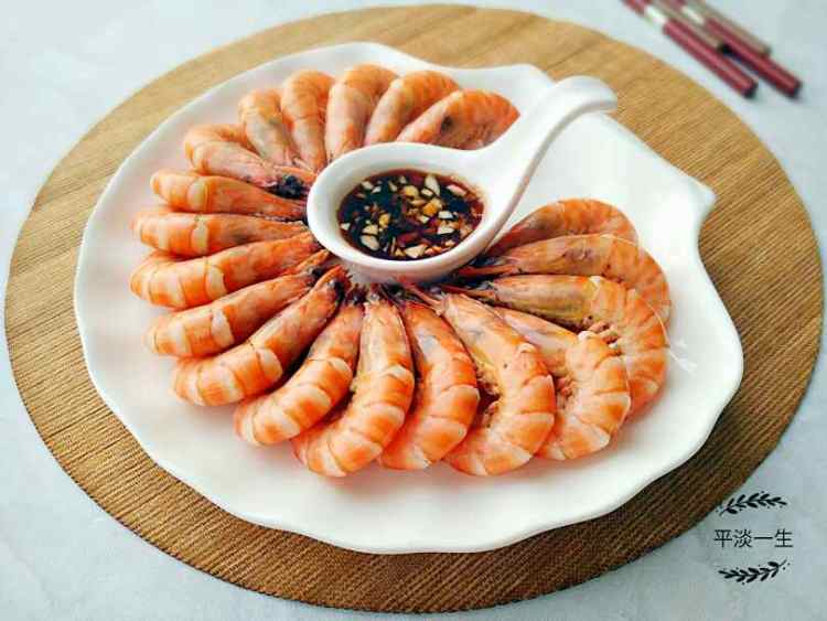 白灼九节虾步骤6