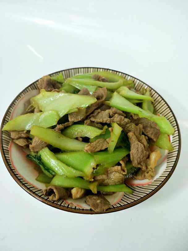 芥菜根炒肉步骤7