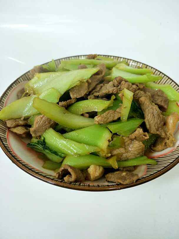 芥菜根炒肉步骤8
