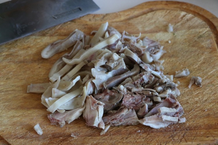 辣子羊头肉步骤2