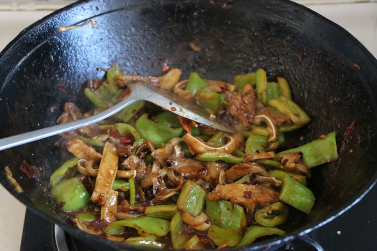 辣子羊头肉步骤9