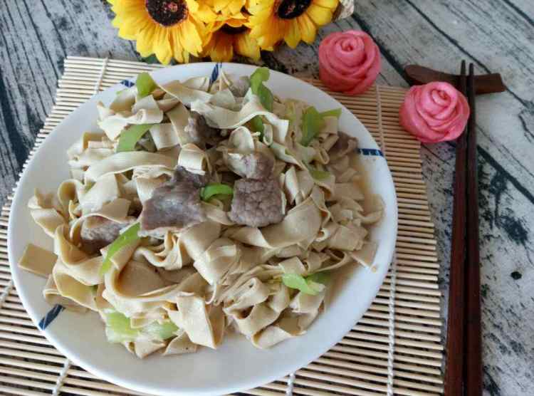 勾汁干豆腐步骤8