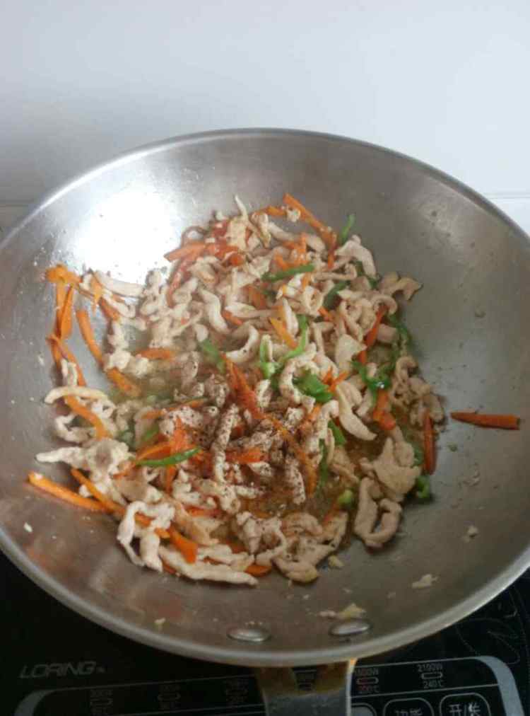 小炒鸡肉丝步骤8