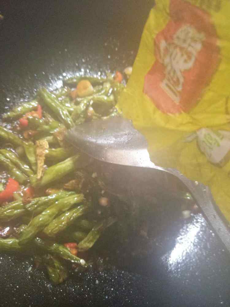 干煸四季豆步骤10