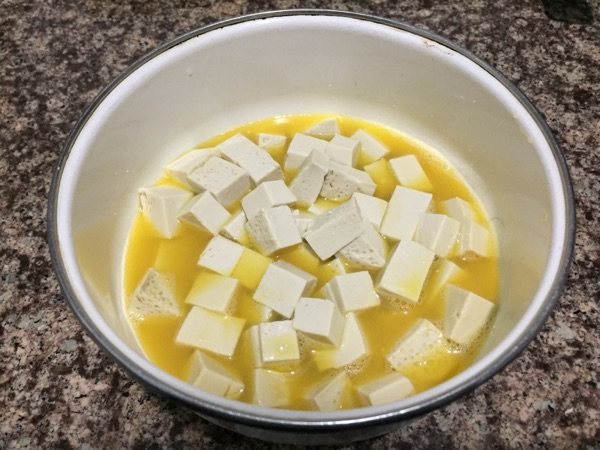 金银豆腐步骤6