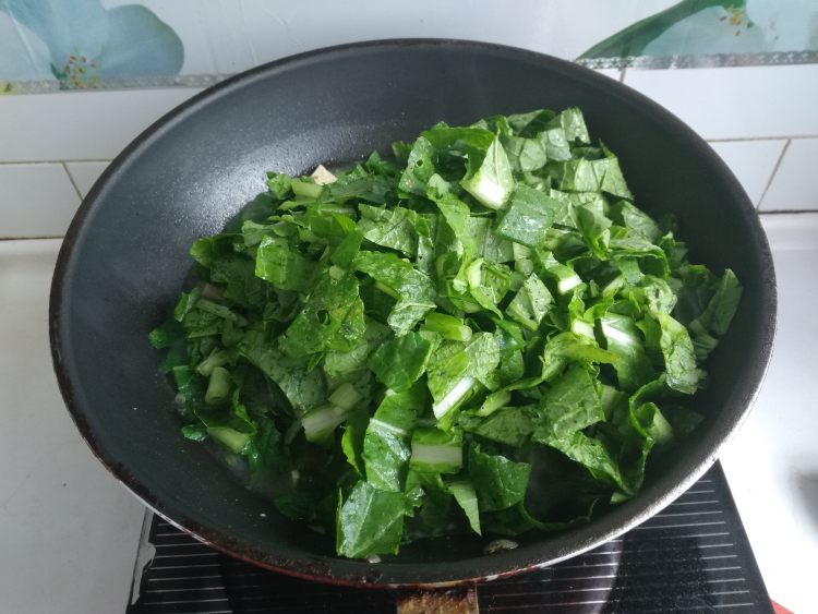 小白菜炖冻豆腐步骤6