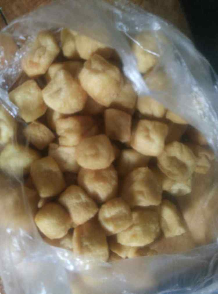 豆腐泡糯米酿步骤1