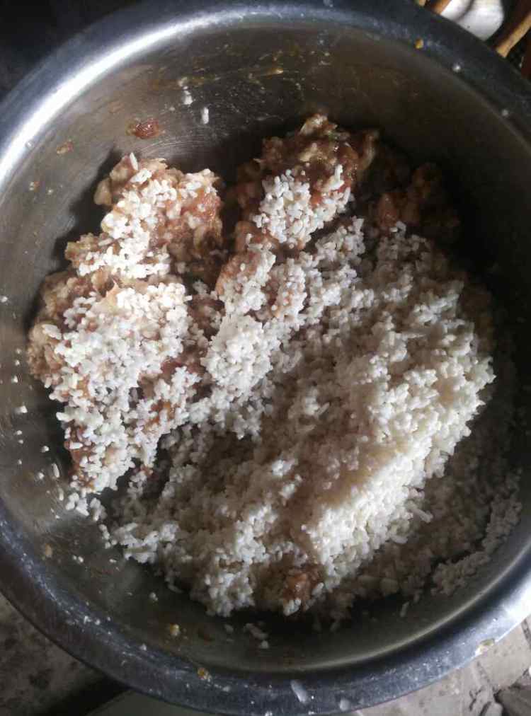 豆腐泡糯米酿步骤4