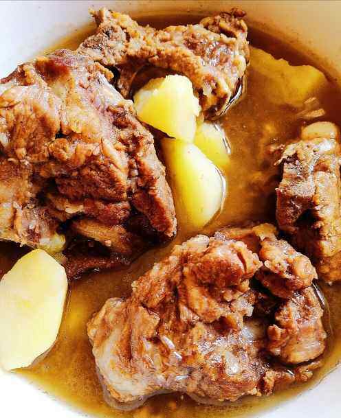 脊骨炖土豆步骤7