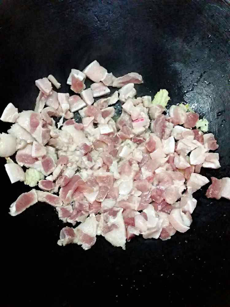 辣椒炒五花肉步骤3