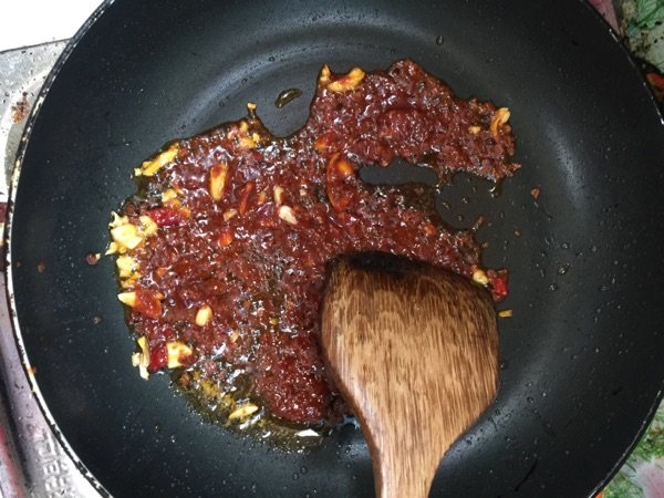 豆瓣酱烧茄子步骤6