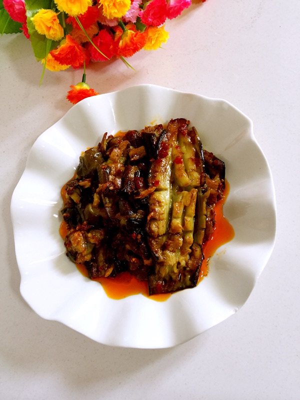 豆瓣酱烧茄子步骤11