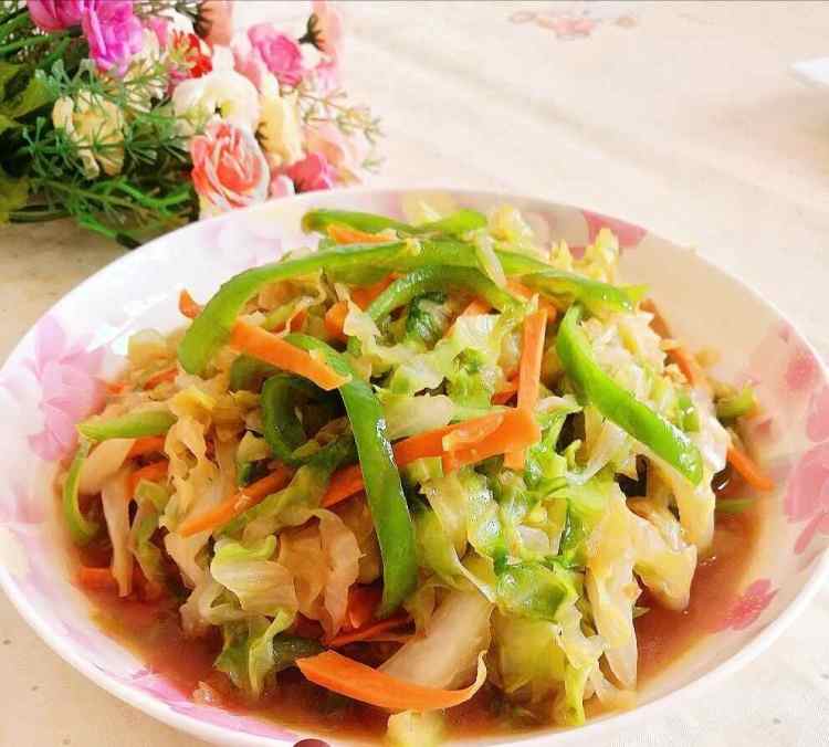 素炒包菜步骤6