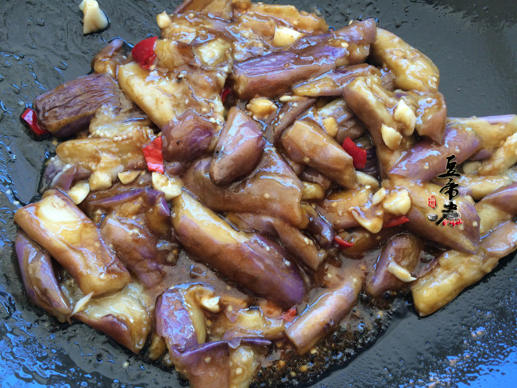 蚝油烧茄子步骤6
