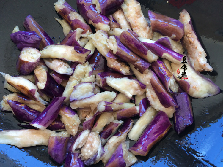 蚝油烧茄子步骤4