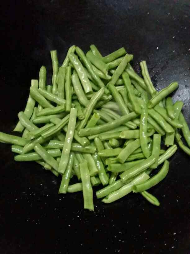 辣炒四季豆步骤5