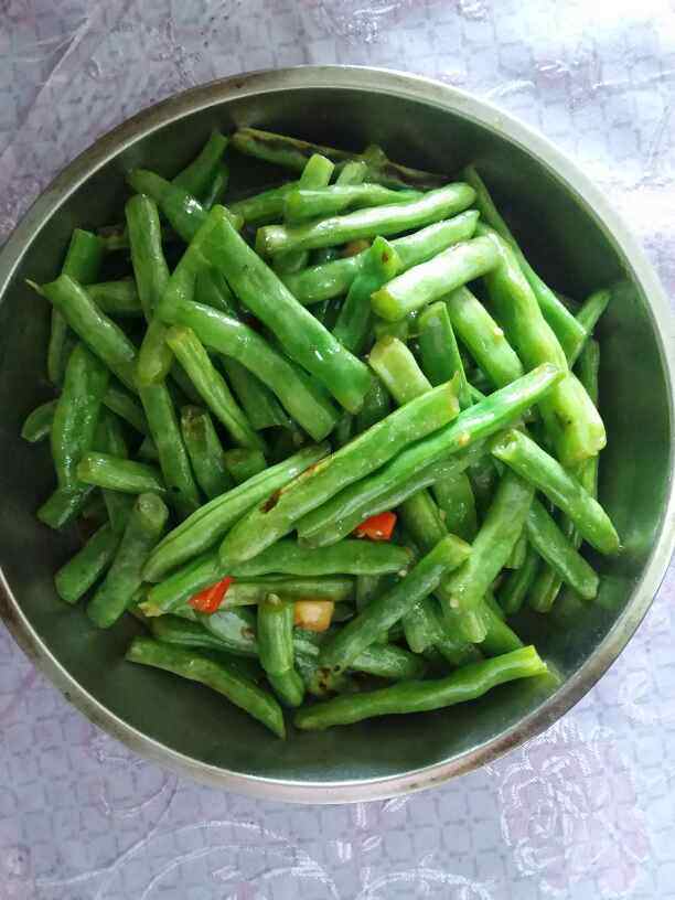 辣炒四季豆步骤9