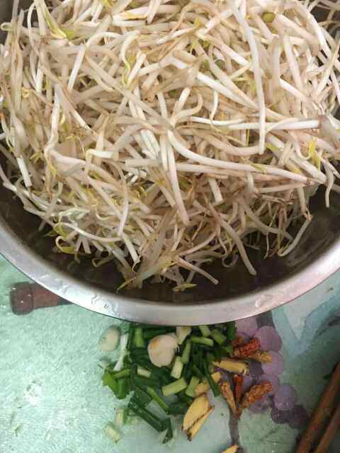 爆炒绿豆芽步骤1
