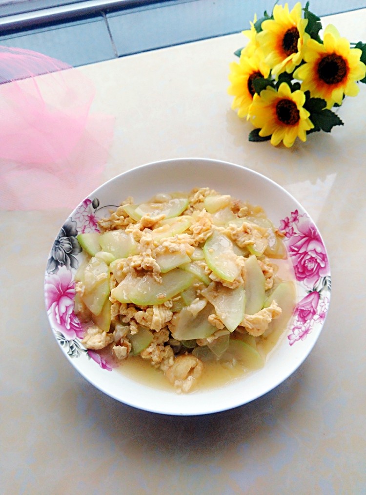 蒲瓜炒蛋步骤12