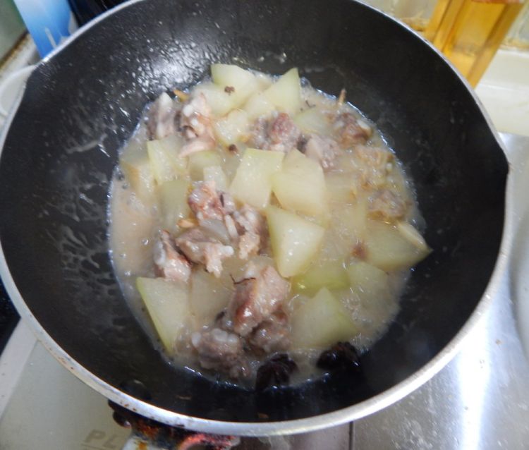 冬瓜烧排骨步骤13