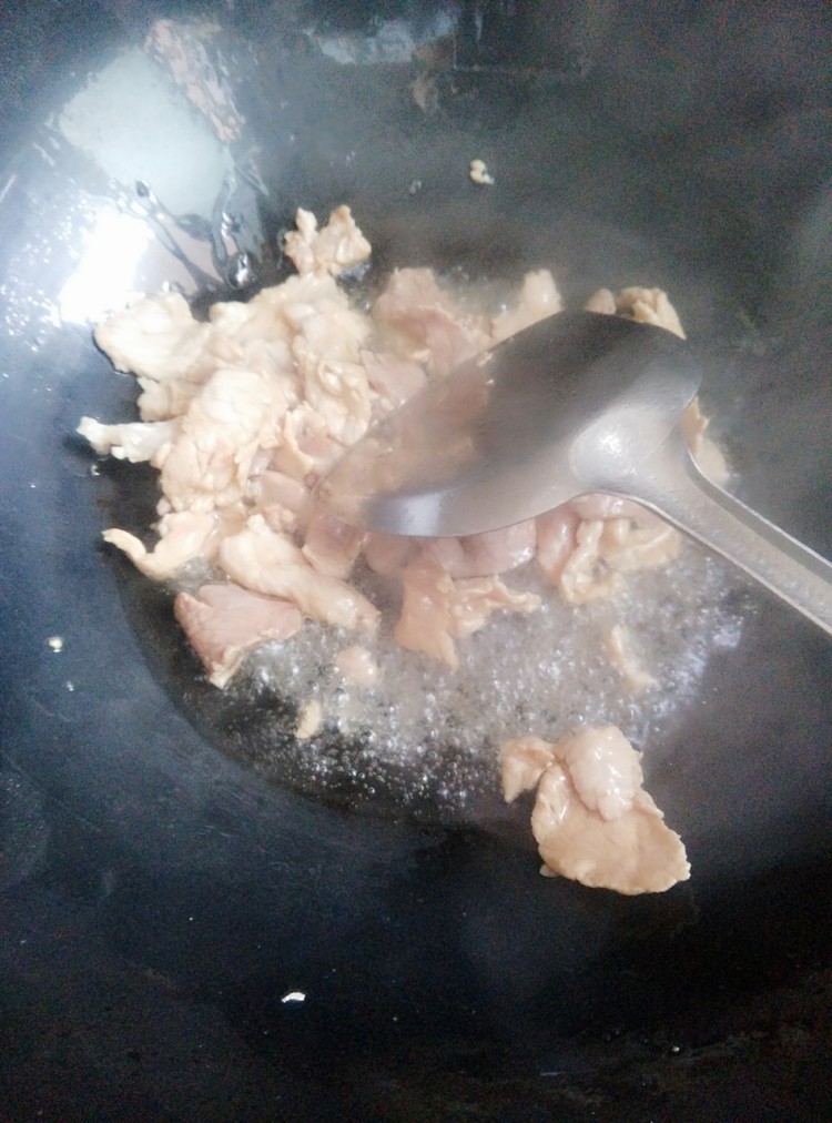 杏胞菇炒肉步骤3