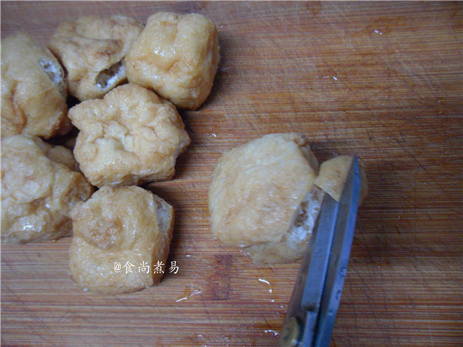 菜肉酿豆腐泡#盛夏餐步骤4