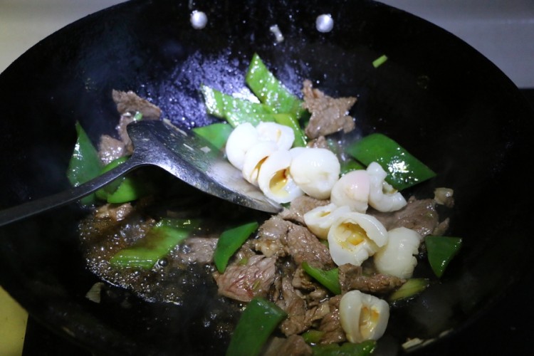荔枝牛肉步骤8