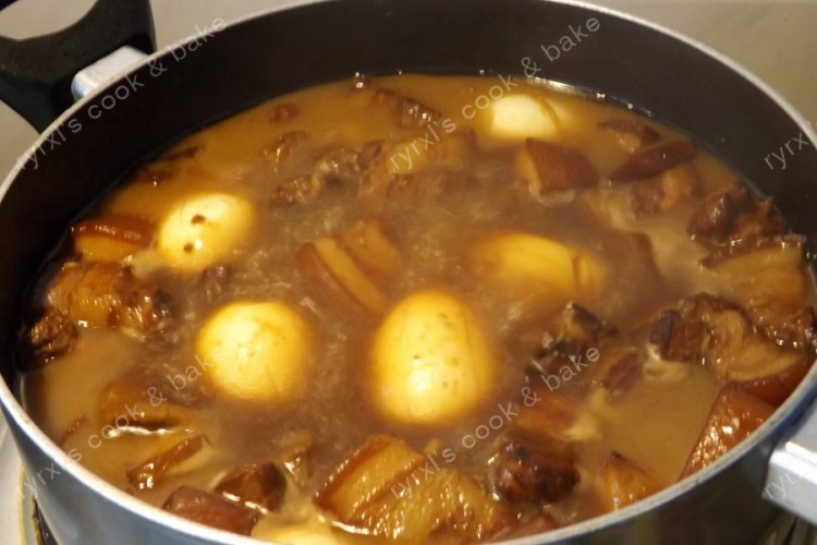 卤蛋红烧肉步骤11