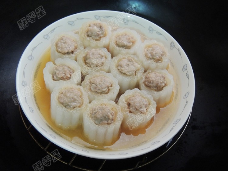 #盛夏餐桌#白玉萝卜盅步骤11